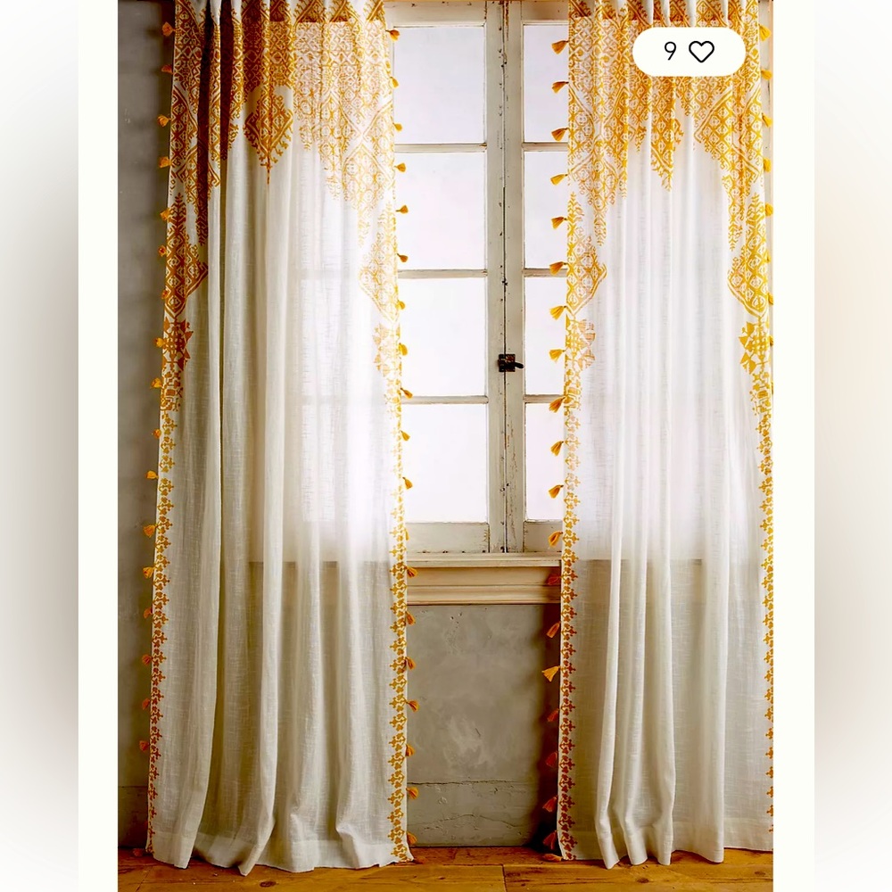2 Adalet Curtains from Anthropologie